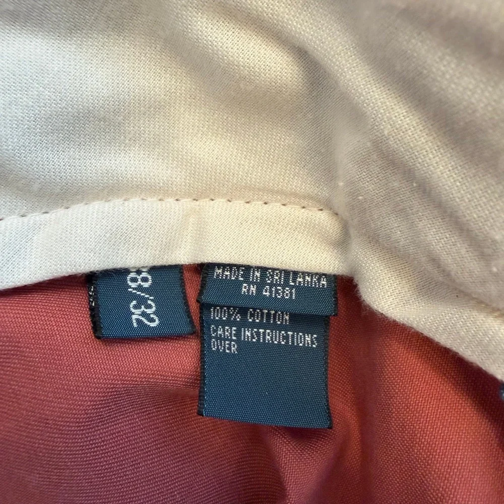 New Polo Ralph Lauren Chino Pants Mens 38x32 Coral Pink Classic Fit Cotton Twill
